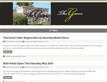 Tablet Screenshot of grovehoa.com